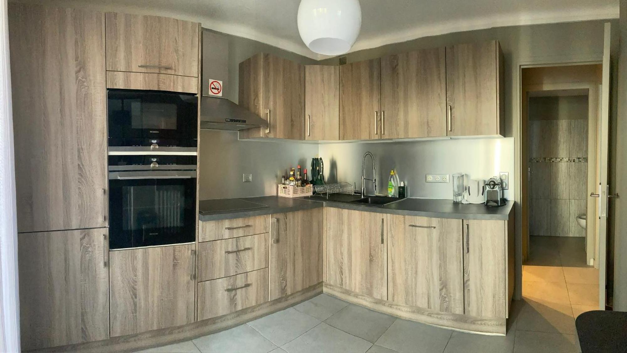 Ferienwohnung Nice West Cosy Flat Balcony, Near Airport, Train, Beach, Public Transport, Supermarket, Comfortable And Well Equipped Exterior foto
